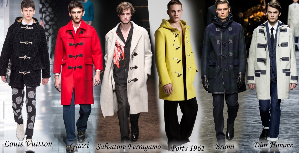Модные мужские пальто осенью 2015 года