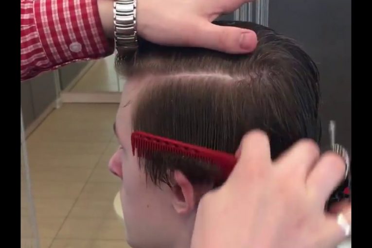 Мужская стрижка 2017, и инструмент для парикмахеров Y.S. Park
