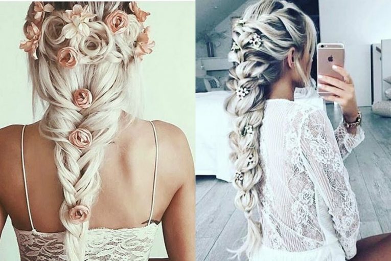 MODA 2017 2018 : TRENZAS Y  PEINADOS DE MODA   | GIRLS HAIRSTYLE 2017