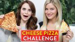 CHEESE PIZZA CHALLENGE ft iJustine!