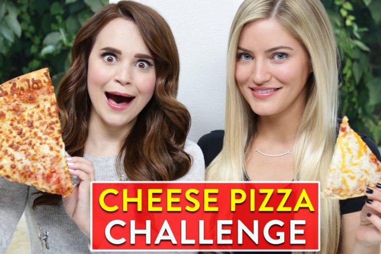 CHEESE PIZZA CHALLENGE ft iJustine!