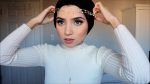 3 Simple Hijab Styles for Party Wear | Hijab Tutorial | Saimascorner