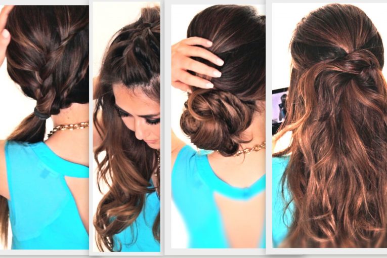 6 EASY LAZY HAIRSTYLES | CUTE EVERYDAY HAIRSTYLE