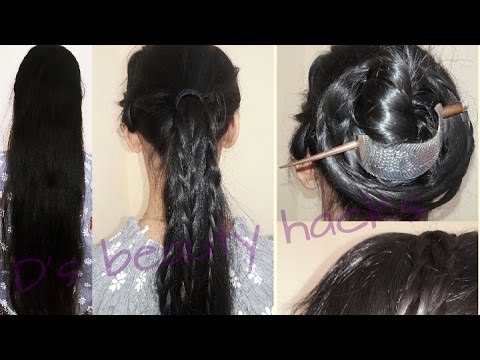 Easy Hairstyle for long hair |New Simple unique hairstyle 2017| hairstick hairstyle