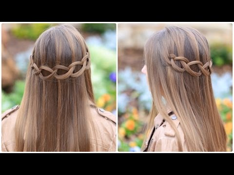 Loop Waterfall Braid | Cute Hairstyles