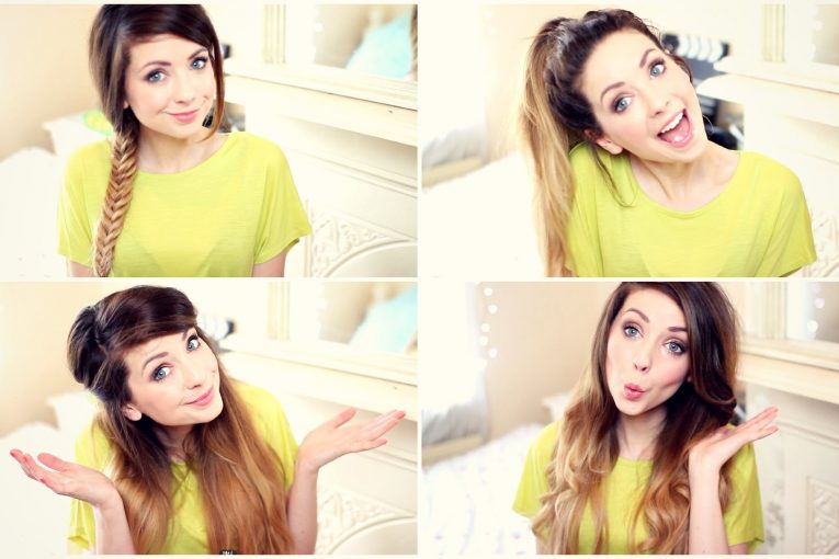 How To: My Quick and Easy Hairstyles | Zoella