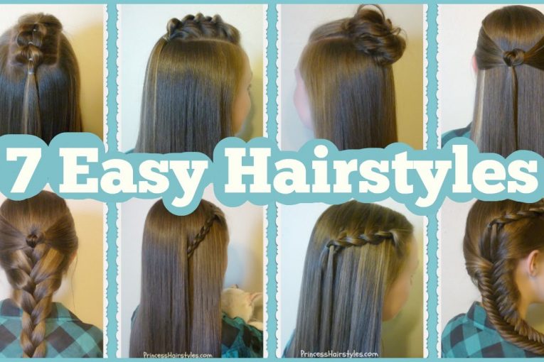 7 Quick And Easy Hairstyles For School