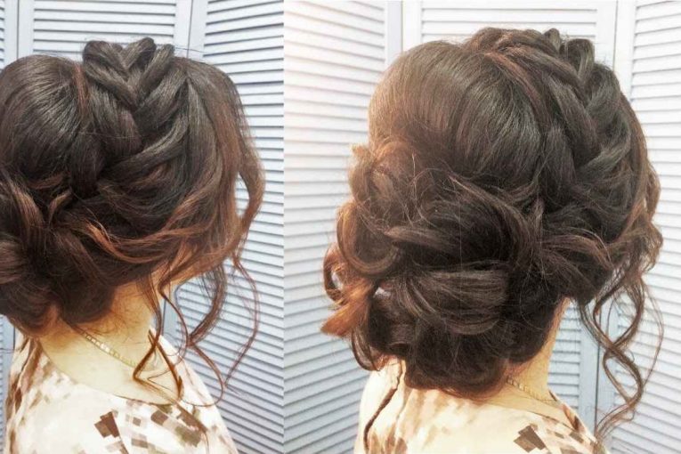 Свадебная прическа,вечерняя,прическа на выпускной. Wedding, evening, prom hairstyle