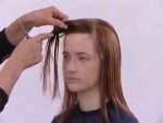 Стрижка с прямой челкой Стрижка слоями на средние волосы Стрижка 2016