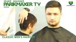 Салонная мужская стрижка Classic men’s haircut. парикмахер тв parikmaxer.tv