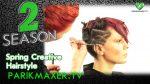 Креативная стрижка с элементами тату Spring creative hairstyle парикмахер тв parikmaxer tv