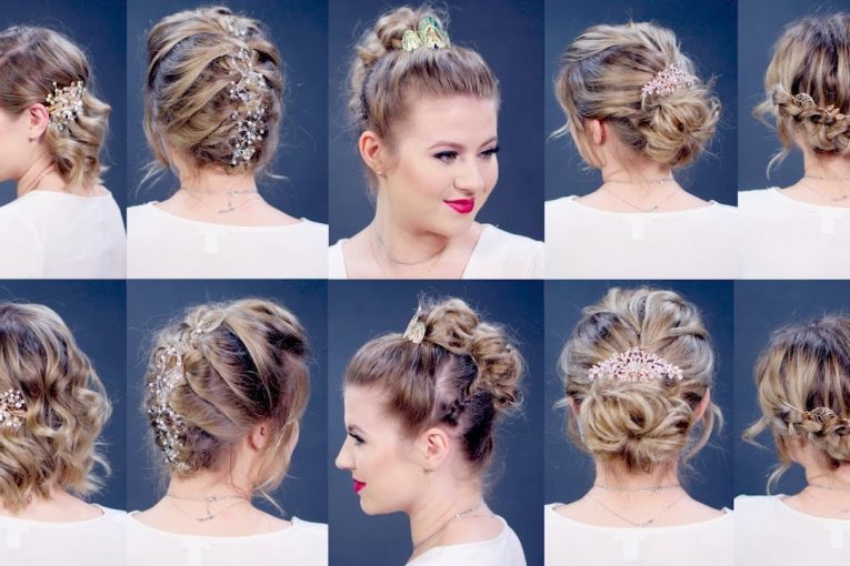 5 ELEGANT PROM HAIRSTYLES | Milabu