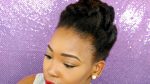 Fancy Natural Hair Updo For 4c Hair | Tha Emprezz