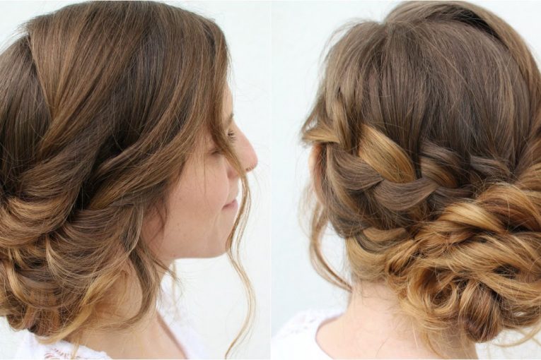 Romantic Updo Hairstyle | Bridal Hairstyles | Braidsandstyles12