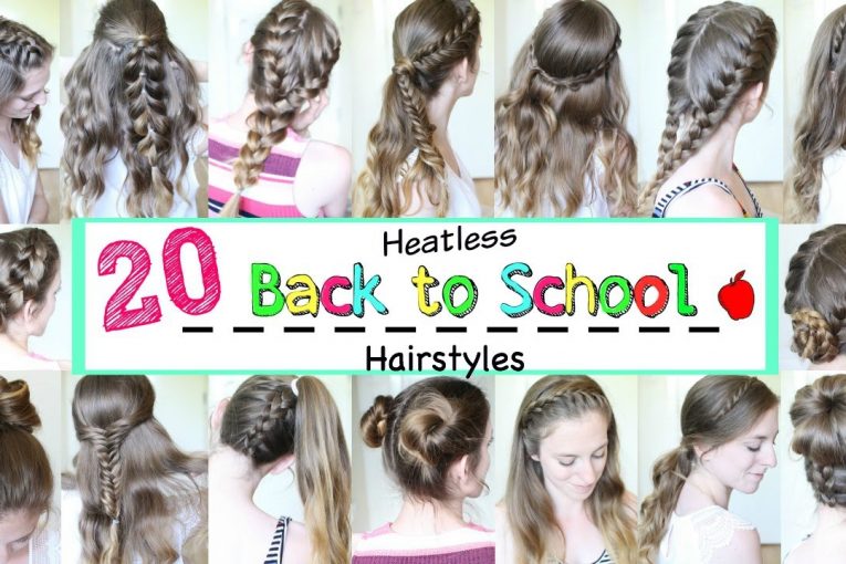 20 Back to School Heatless Hairstyles (2016) | School Hairstyles | Braidsandstyles12