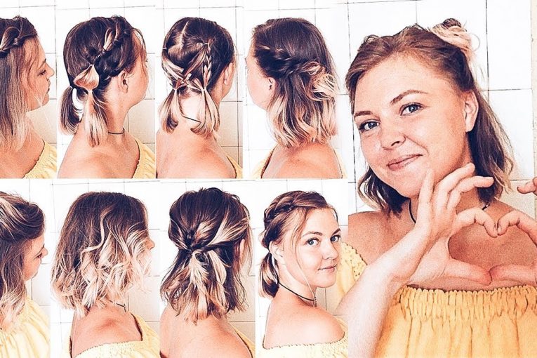 Прически на 1 сентября … Прически на короткие волосы ★ Back to School Hairstyles