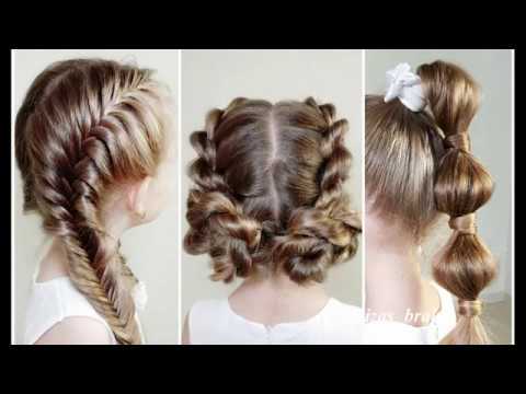 Прически на 1 СЕНТЯБРЯ! — Красивые прически в школу. Beautiful hairstyles for 1 september!