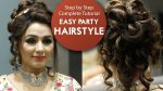 Easy Party Hairstyle Tutorial | Step By Step Bridal Hair Tutorial Video | Krushhh by Konica