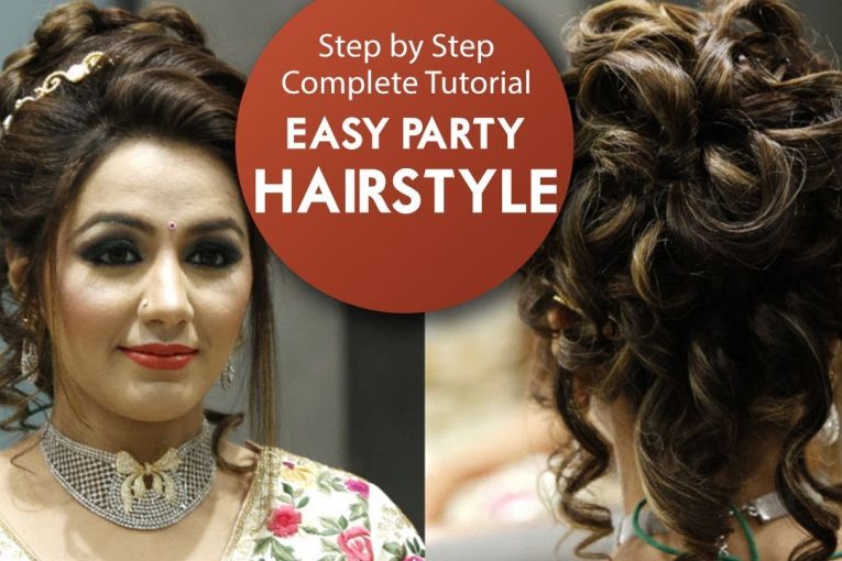 Easy Party Hairstyle Tutorial | Step By Step Bridal Hair Tutorial Video | Krushhh by Konica