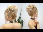 WEDDING HAIRSTYLE HEATLESS ELEGANT AND EASY BUN UPDO | Awesome Hairstyles ✔