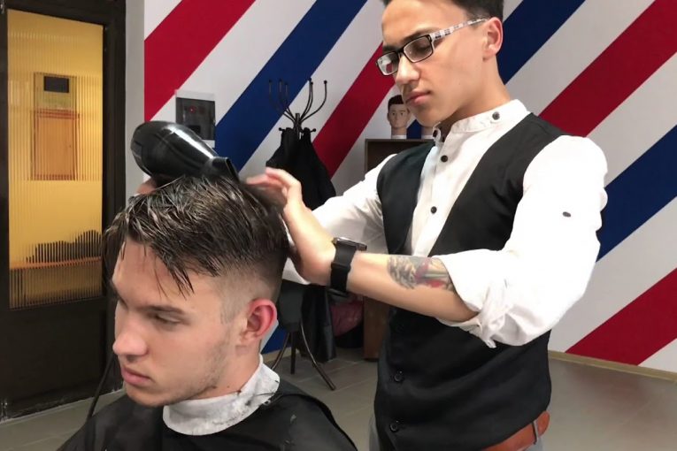 Мужская стрижка 2017 — Mambet Haybullaev — Man’s haircut 2017