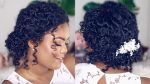 Wedding Hairstyle For Natural Curly Hair