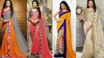 Designer ,Party Wear,Fancy Trendy Sarees Designs Latest| Saree Blouse Designs 2017-2018|Trendy India