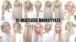 15 Braided Back To School HEATLESS Hairstyles!