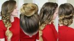 4 Christmas Morning Hairstyles | Christmas Day 2017 | Braidsandstyles12