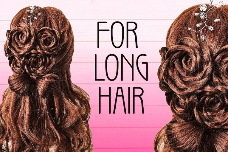 ПРИЧЕСКИ на ДЛИННЫЕ волосы. Прическа в садик | Hairstyle for Long Hair |  LOZNITSA