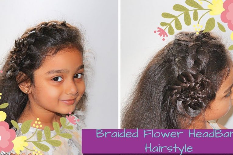 How to: Braided Flower Hairband Hairstyle
