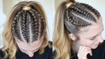 Pinterest Inspired Braided Ponytail | Ponytail Hairstyles | Braidsandstyles12