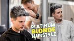 Platinum Blonde Hair TRANSFORMATION | Men’s Hairstyle Tutorial | BluMaan 2018