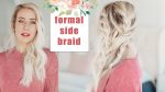 Wedding Hairstyles | Beautiful Formal Side Braid | Twist Me Pretty
