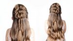 3 Strand Pull Through Braid — Little Girl Hairstyle