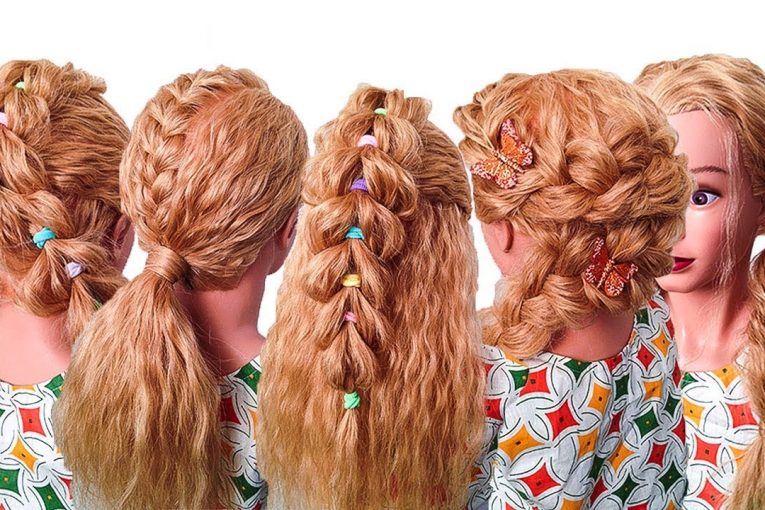 ПРИЧЕСКИ НА ПОСЛЕДНИЙ ЗВОНОК 2018. Прически на Выпускной в Садик. Cute Girls Hairstyles