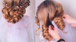 СВАДЕБНАЯ ПРИЧЕСКА ! Как закрепить фату? How to fix a veil? Wedding Double Knotted Hairstyles.