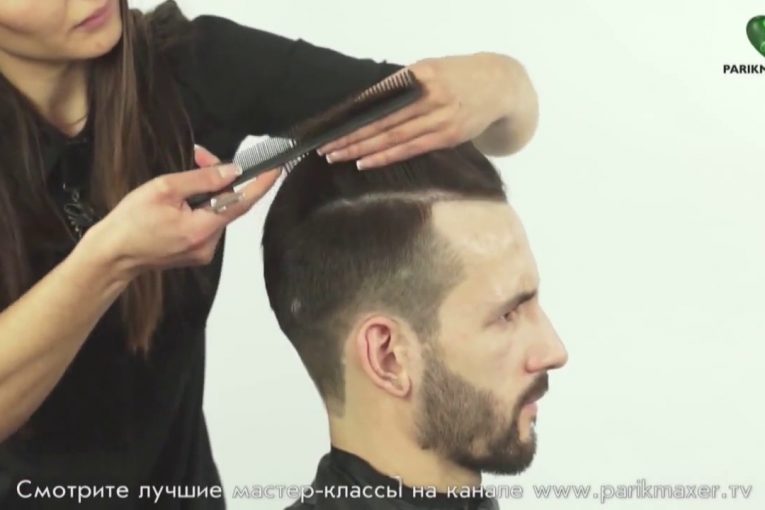 Современная мужская стрижка Modern men’s haircut. parikmaxer tv парикмахер тв