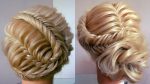 Две причёски из косы Рыбий хвост  Летние плетения  Peinado de trenzas Hair tutorial