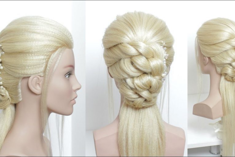 Simple Fancy Hairstyle For Girls
