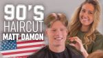 90’s Scissor Haircut Inspired by Matt Damon | Mens Hairstyle | SlikhaarTV