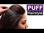5 Easy Puff Hairstyles | Everyday Hairstyles Tutorials | Quick Hairstyles for Medium Thin Hair