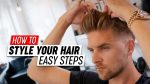 How To Style your Hair | Mens Hairstyle Tutorial | SlikhaarTV