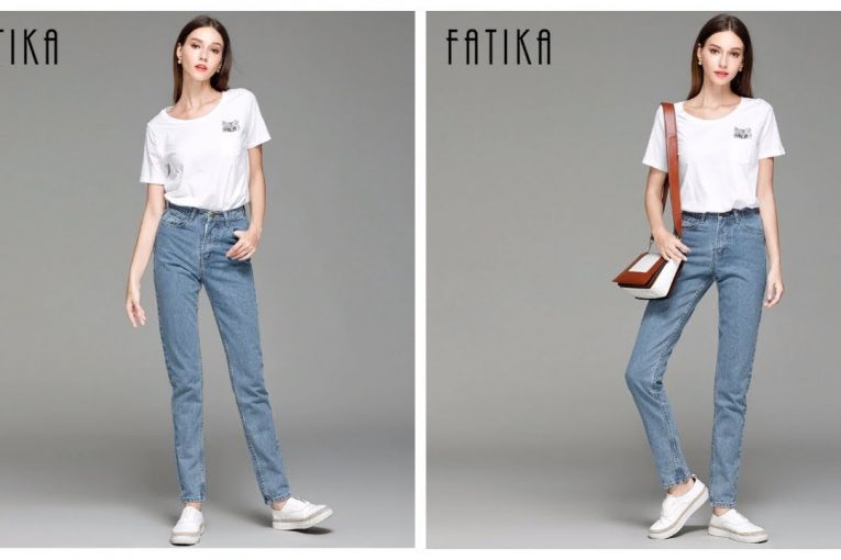 Покупки Одежды с AliExpress — Модные женские джинсы