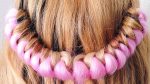 Быстрая и красивая прическа с канекалоном на длинные волосы. QUICK AND EASY HAIRSTYLES for long hair