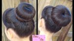 Hair style Classic Donut Bun (2 Options!) | Quick and Easy Hairstyles | Dance hairstyle