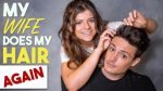 My Wife Styles My Hair AGAIN | BluMaan 2018