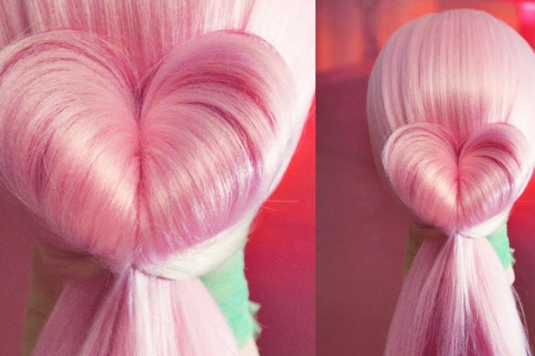 Сердечки из волос | Авторские причёски | Лена Роговая | Hairstyles by REM | Copyright ©
