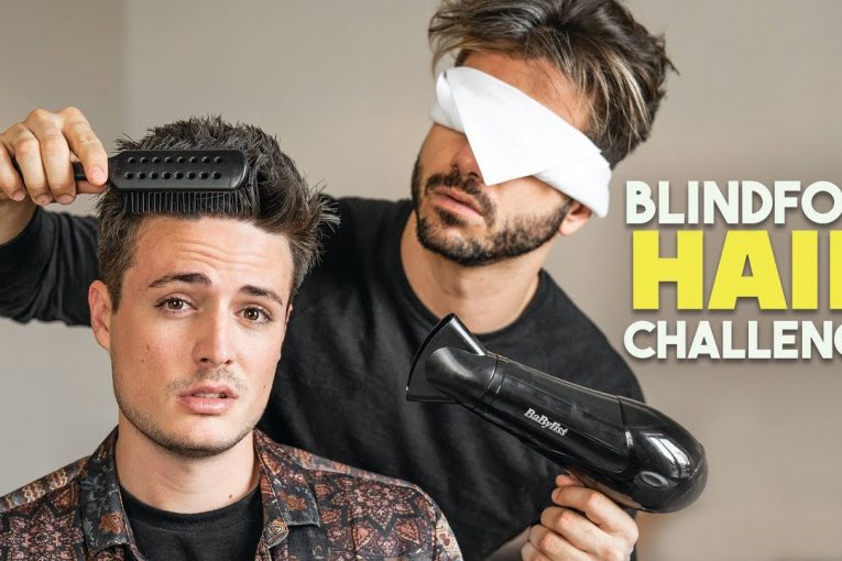 Blindfold Mens Hairstyle Challenge feat. Alex Costa | BluMaan 2018