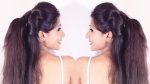 Gorgeous Ponytail Hairstyle in 60 Sec | Prom Ponytail Hairstyle | Side Puff Ponytail
